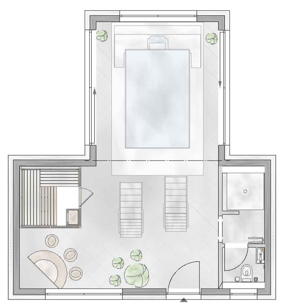 Grundriss Variante 4